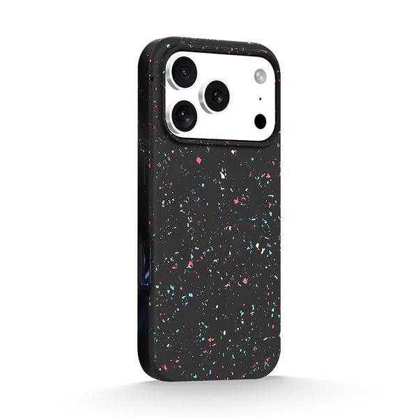 Transparent Black | iPhone MagSafe Spotted Silicone Case