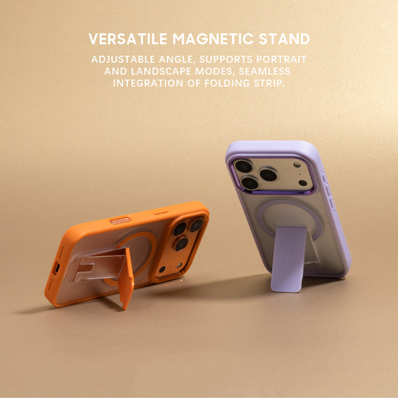 Titanium Gray | iPhone MagSafe Hidden Stand Case – graffittibox