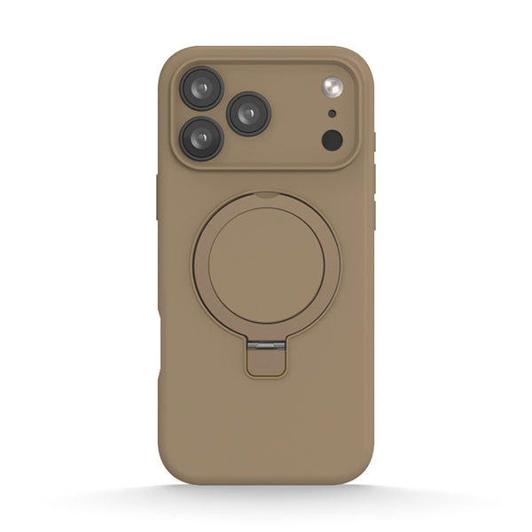 Khaki | iPhone MagSafe Bracket Liquid Case