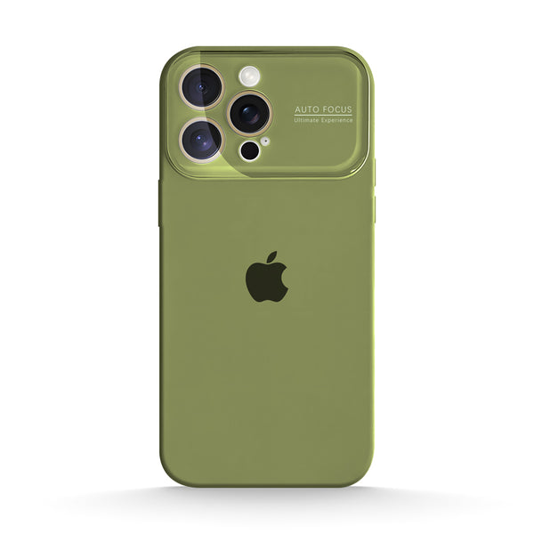 Matcha Green | iPhone Large Window Liquid Silicone Case