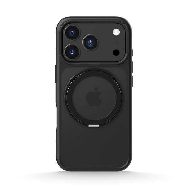 Cool Black | iPhone MagSafe Stand Frosted Case