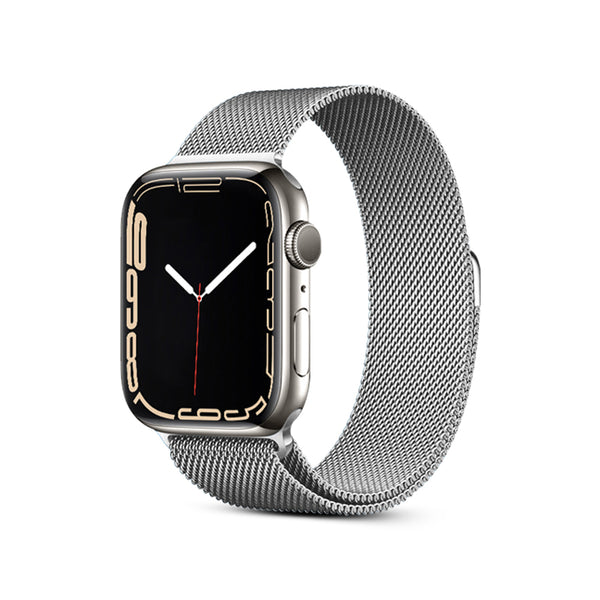 Silver | Stainless Steel Alloy Magnetic Strap