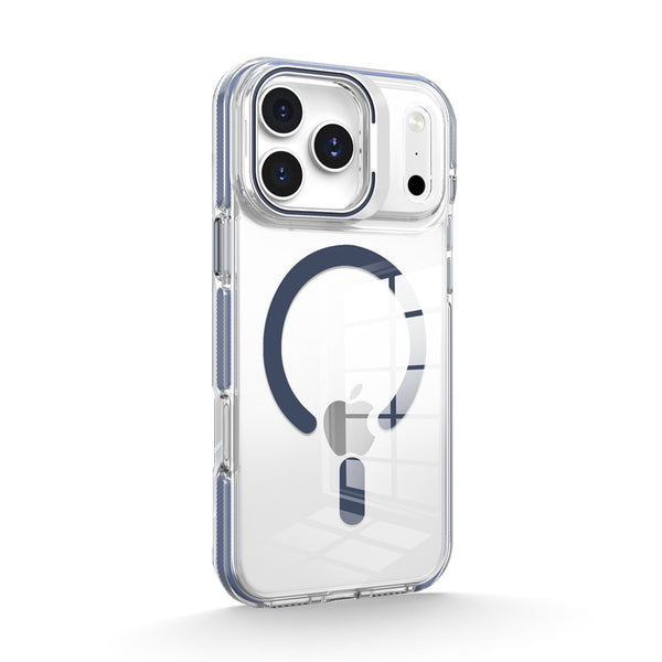 Transparent Blue | iPhone Magsafe Camera Bracket Case