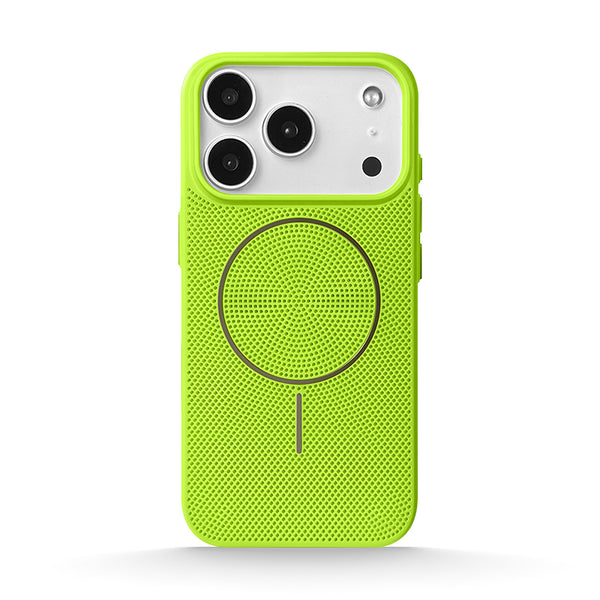 Fluorescent Green | iPhone MagSafe Cooling Mesh Case