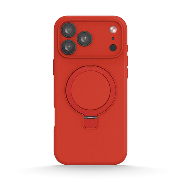 Bright Red | iPhone MagSafe Bracket Liquid Case