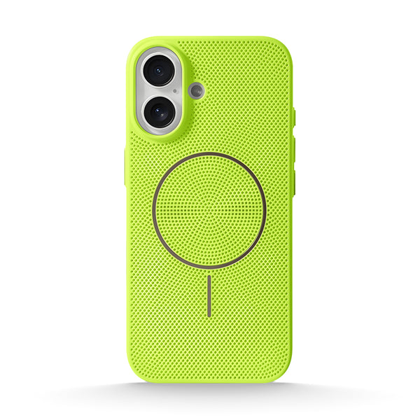 Fluorescent Green | iPhone MagSafe Cooling Mesh Case