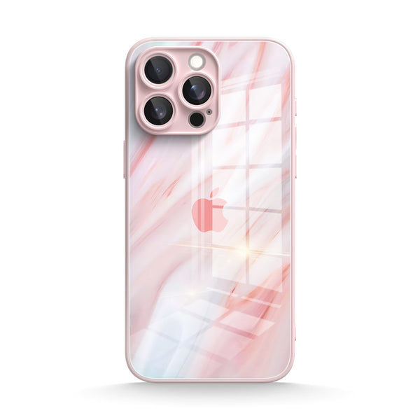 Pink Jade | IPhone Series Tempered Glass Case