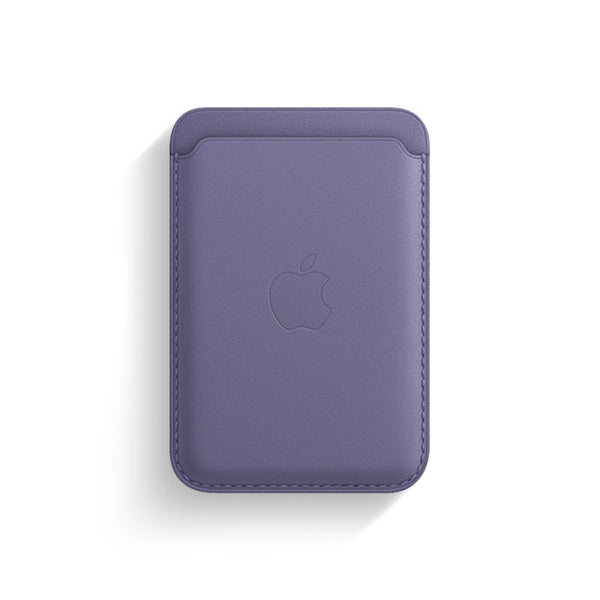 Wisteria | Leather Wallet with MagSafe