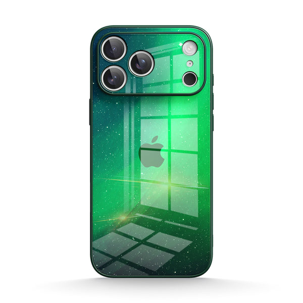Polar Gradient | IPhone Series Tempered Glass Case