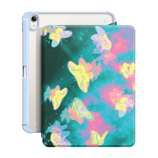 Morpho Butterfly | iPad Series Snap 360° Stand Impact Resistant Case