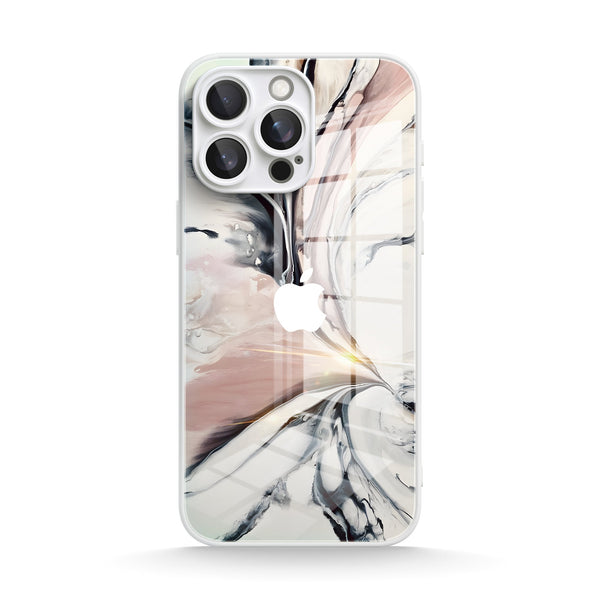 Dune White | IPhone Series Tempered Glass Case