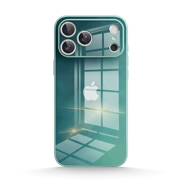 Fog Green | IPhone Series Tempered Glass Case
