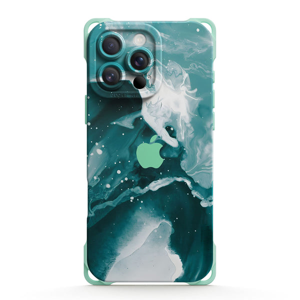 Green Wave Jade | iPhone Series Ultra Impact Resistant Protective Case