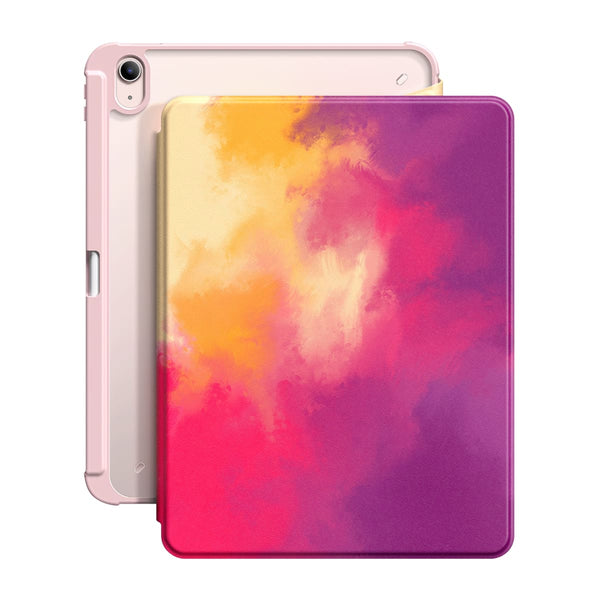 Daisy Fuchsia | iPad Series Snap 360° Stand Impact Resistant Case