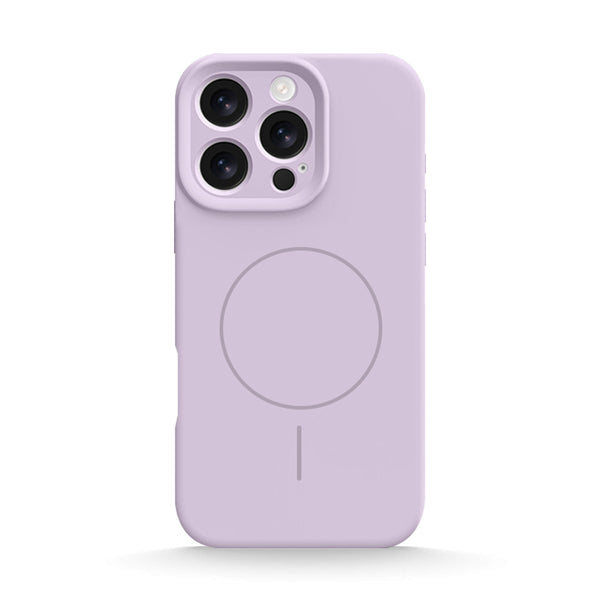 Grass Purple | iPhone Touch AI Button MagSafe Silicone Case
