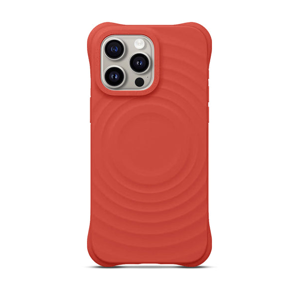 Vitality Red | iPhone MagSafe Corrugated Silicone Case