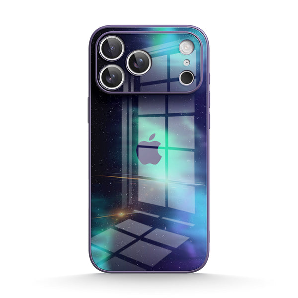 Light Follows Ghosting | IPhone Series Tempered Glass Case
