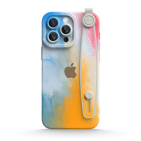 Pebble Color | iPhone Series Multifunctional Wristband Case