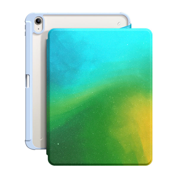 Polar-Green to Yellow | iPad Series Snap 360° Stand Impact Resistant Case