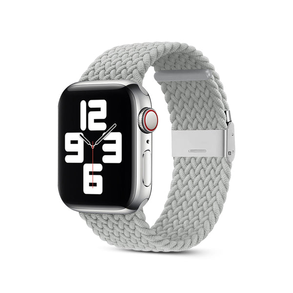 Pearl White | Nylon Woven Strap (Watch clasp series)