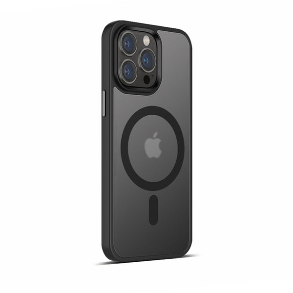 Noble Black | iPhone MagSafe Translucent Matte Case