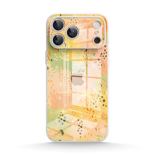 Falling Leaves Know Autumn | IPhone Series Tempered Glass Case