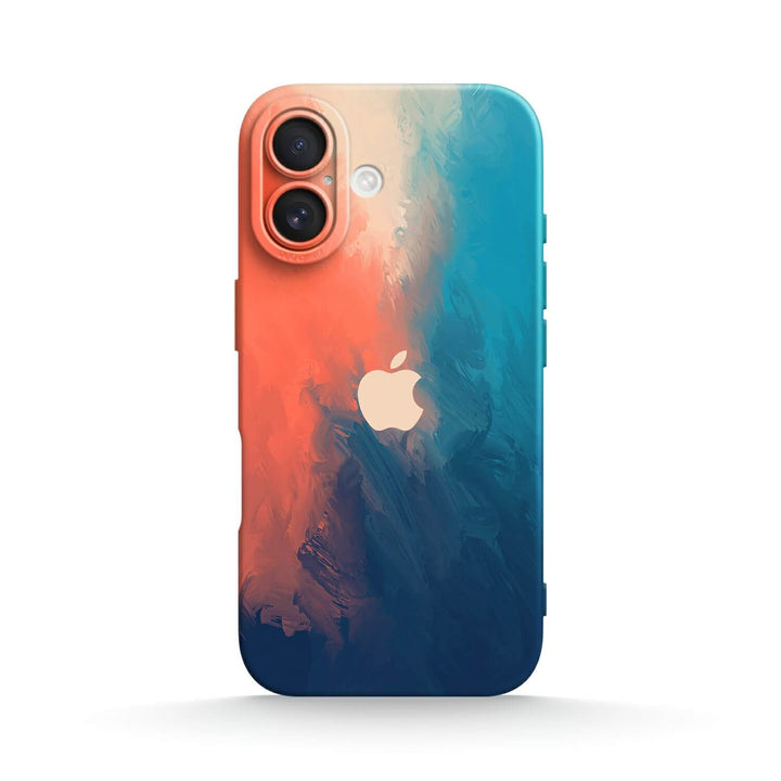 Blue/Orange | IPhone Series Impact Resistant Protective Case