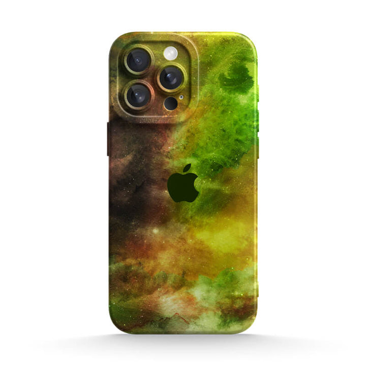 Yellow-Green Nebula | IPhone Series Impact Resistant Protective Case