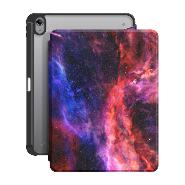 Blue Red Nebula | iPad Series Snap 360° Stand Impact Resistant Case