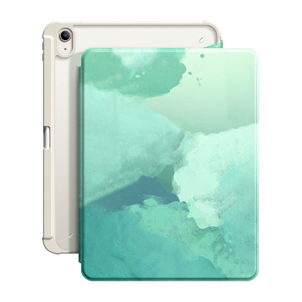 Lotus Leaf Green | iPad Series Snap 360° Stand Impact Resistant Case