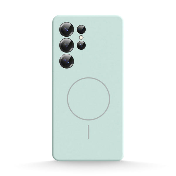 Light Cyan | Samsung Liquid Silicone MagSafe Case