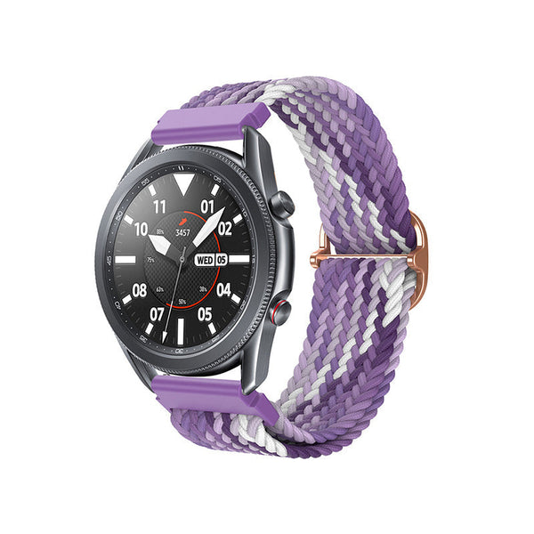 Samsung Watch Series | Colorful Nylon Braided Watch Strap (Watch clasp series)