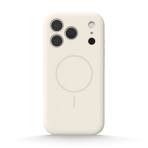 White | iPhone Series Liquid Silicone MagSafe Case