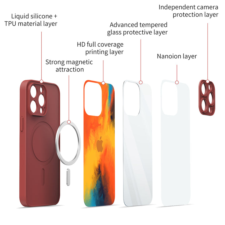 Fluorescent Beach | IPhone Series Impact Resistant Protective Case