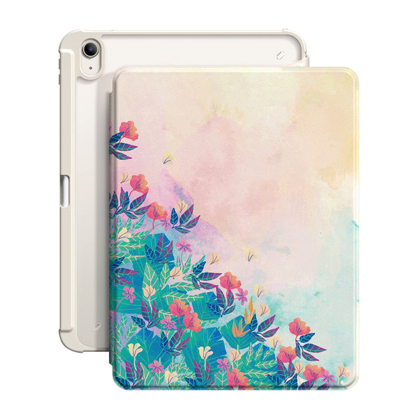 Spring Feeling | iPad Series Snap 360° Stand Impact Resistant Case