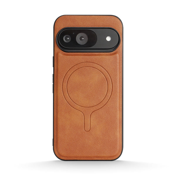 Brown | Google MagSafe Combo Leather Case