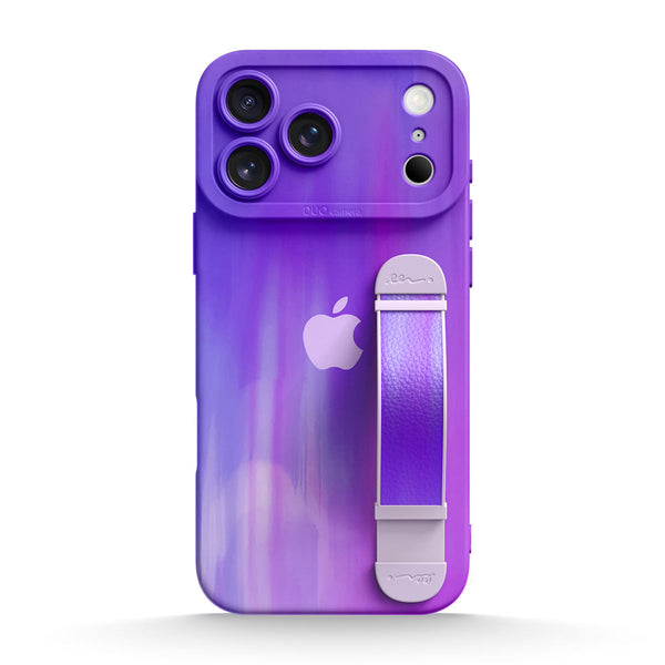Streamer Purple | iPhone Series Multifunctional Wristband Case