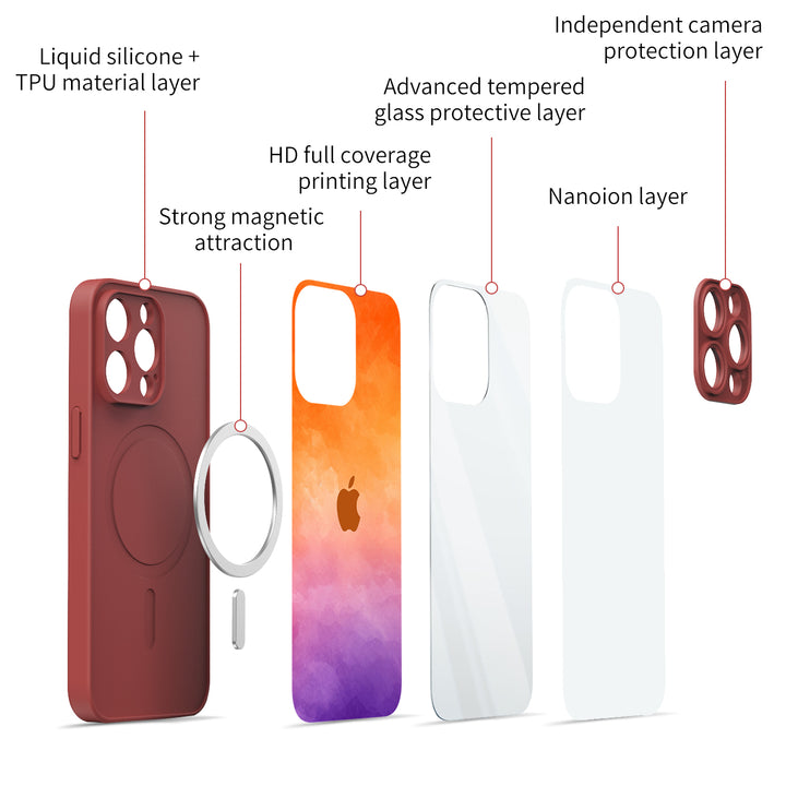 Break Red | IPhone Series Impact Resistant Protective Case