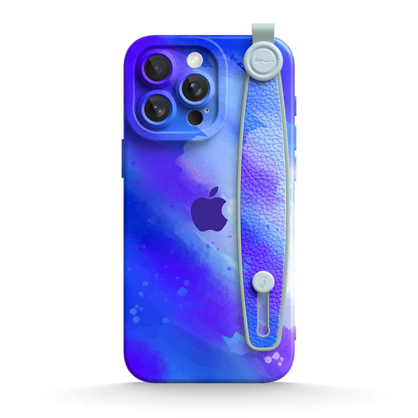 Extremely Frozen Blue | iPhone Series Multifunctional Wristband Case