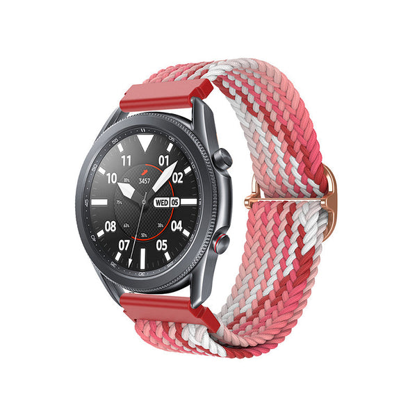 Samsung Watch Series | Colorful Nylon Braided Watch Strap (Watch clasp series)