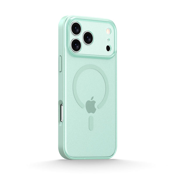 Transparent Cyan | iPhone MagSafe Phantom Matte Case