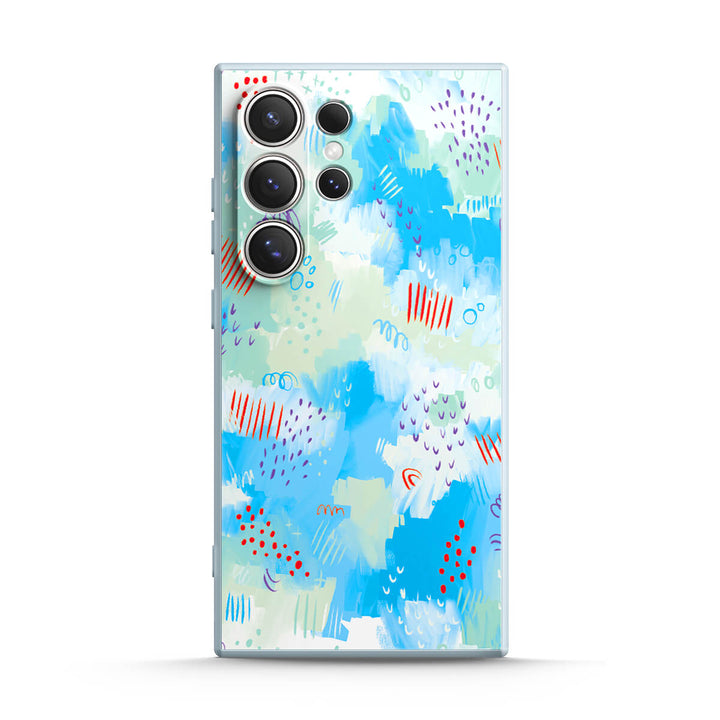 Ice Lake After Snowy Winter| Samsung Series Impact Resistant Protective Case