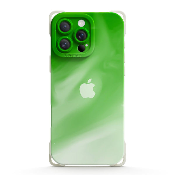 Green and White | iPhone Series Ultra Impact Resistant Protective Case