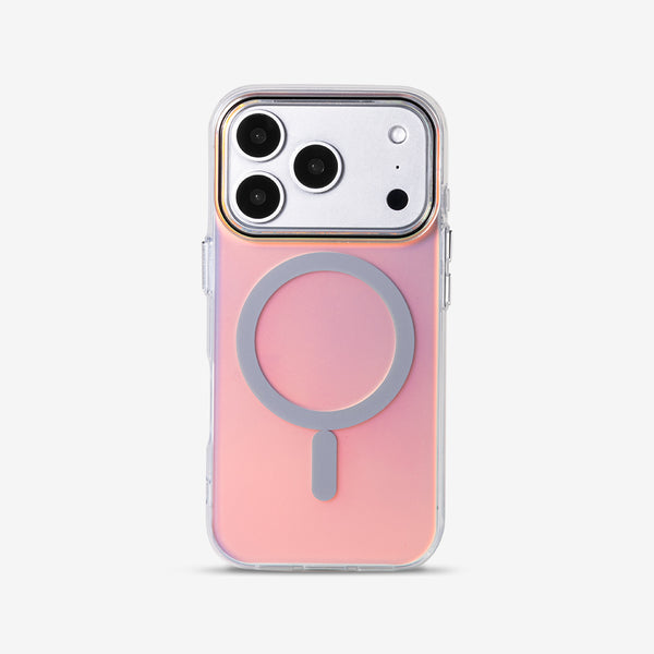 Gradient Gray | iPhone MagSafe Colorful Aurora Case