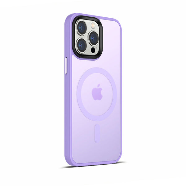 Grass Purple | iPhone MagSafe Translucent Matte Case