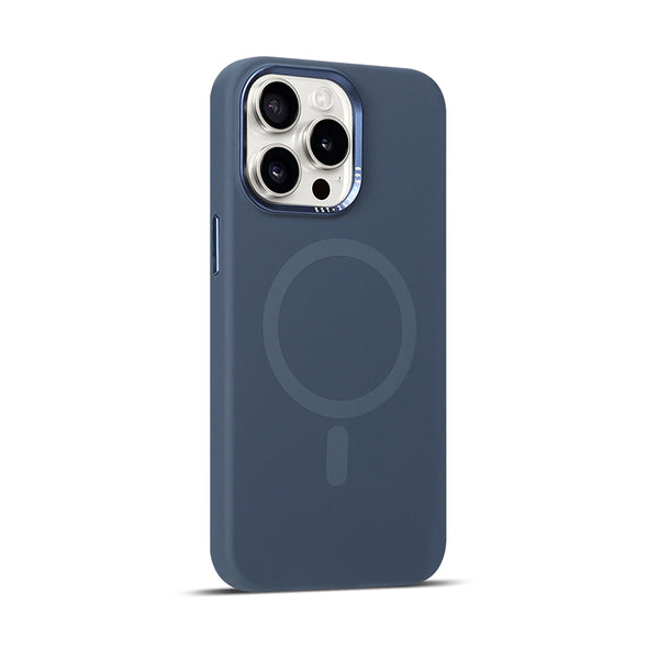 Navy Blue | iPhone MagSafe 2.0 Liquid Silicone Case