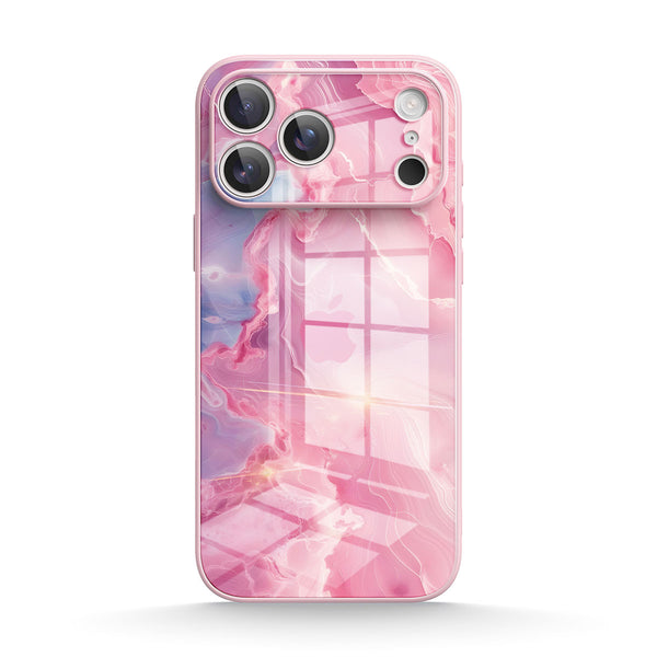 Jadeite Pink | IPhone Series Tempered Glass Case