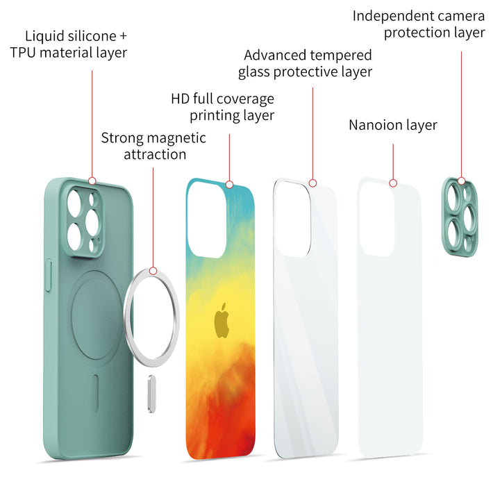 Gray Smoke | IPhone Series Impact Resistant Protective Case