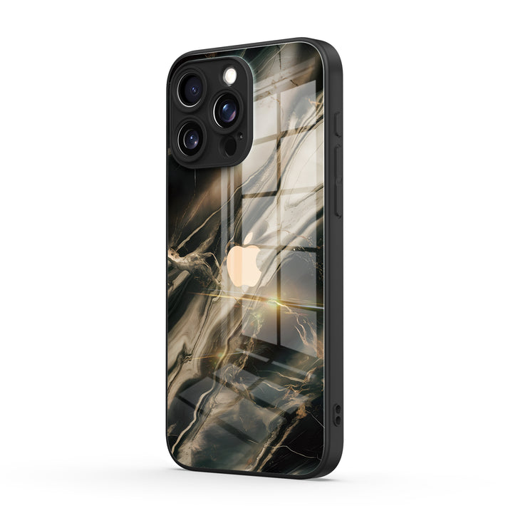 Gilded Black | IPhone Series Impact Resistant Protective Case