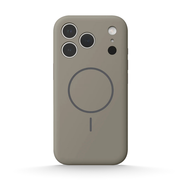 Grey | iPhone Series Liquid Silicone MagSafe Case